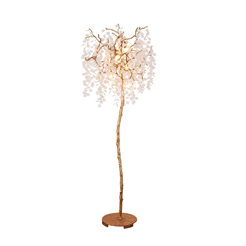 copper+water grain glass pendant lamp